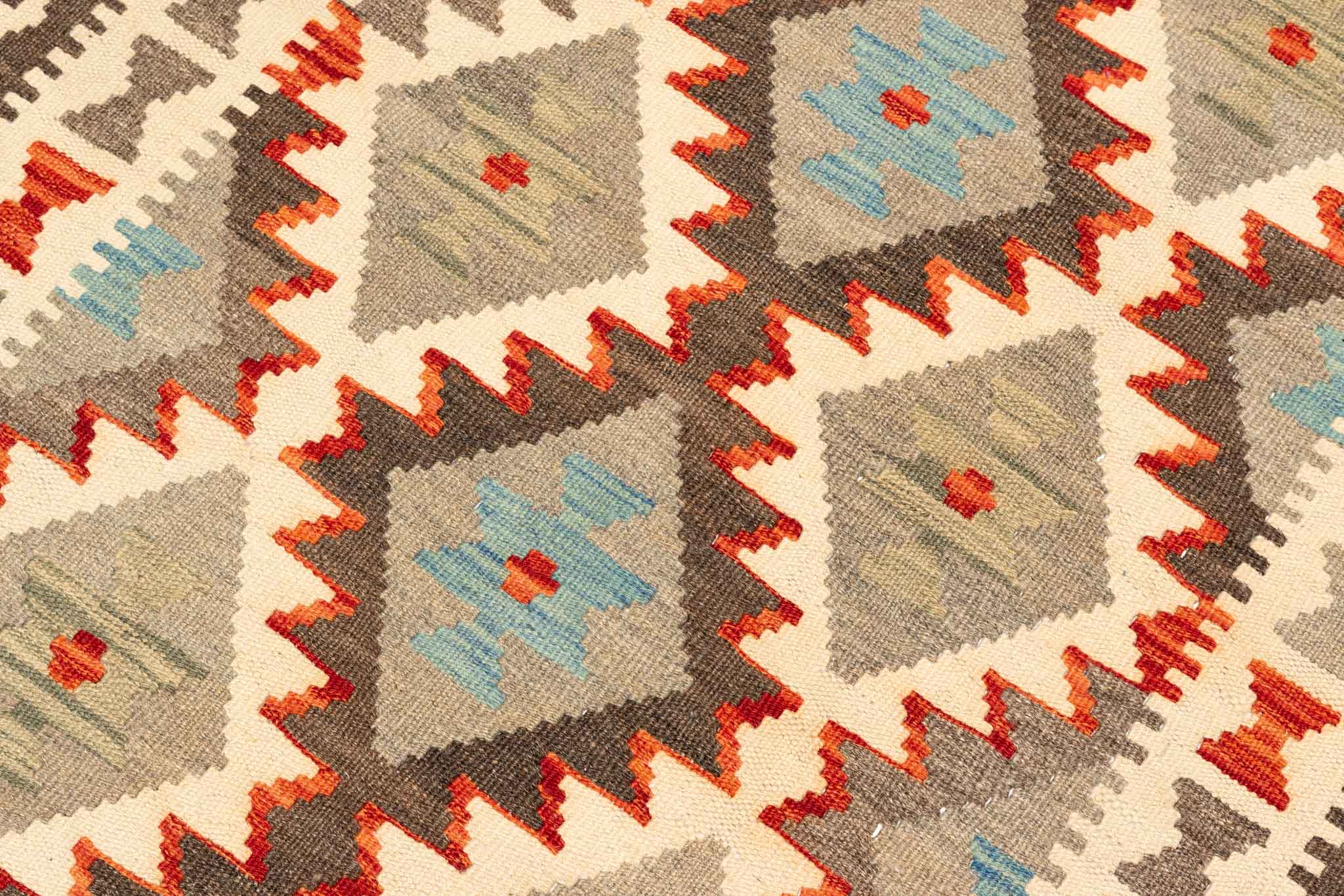 Afghanischer Kelim – 150 × 98 cm – handgewebt aus Schurwolle