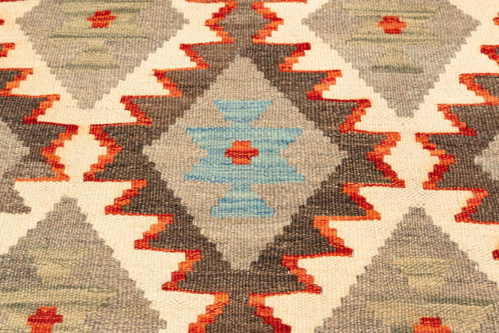 Afghanischer Kelim – 150 × 98 cm – handgewebt aus Schurwolle