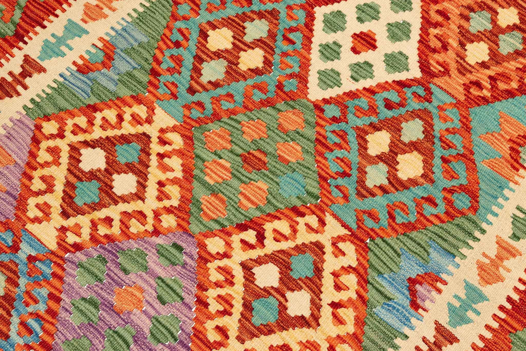 Afghanischer Kelim – 148 × 106 cm – handgewebt aus Schurwolle