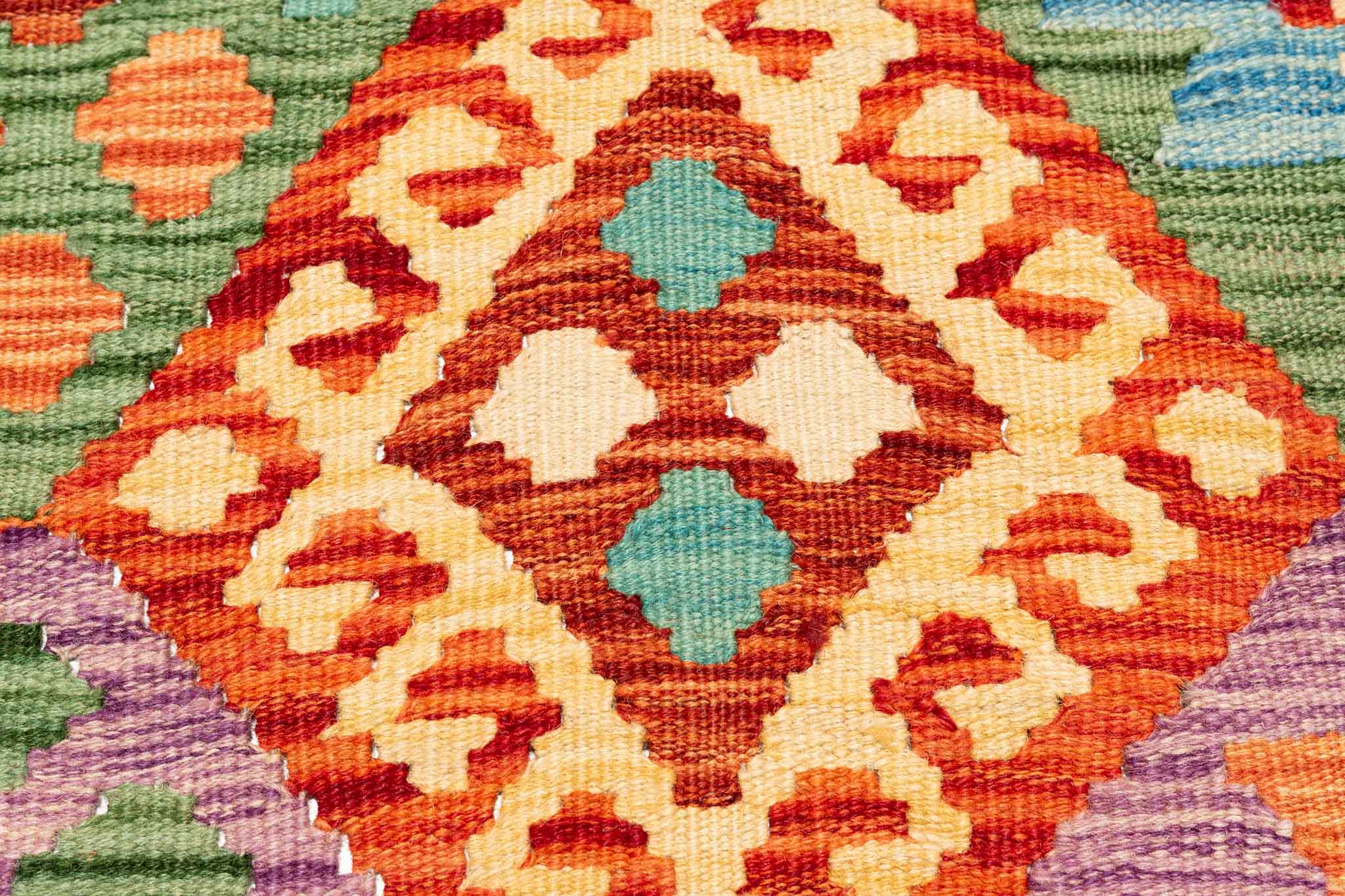 Afghanischer Kelim – 148 × 106 cm – handgewebt aus Schurwolle