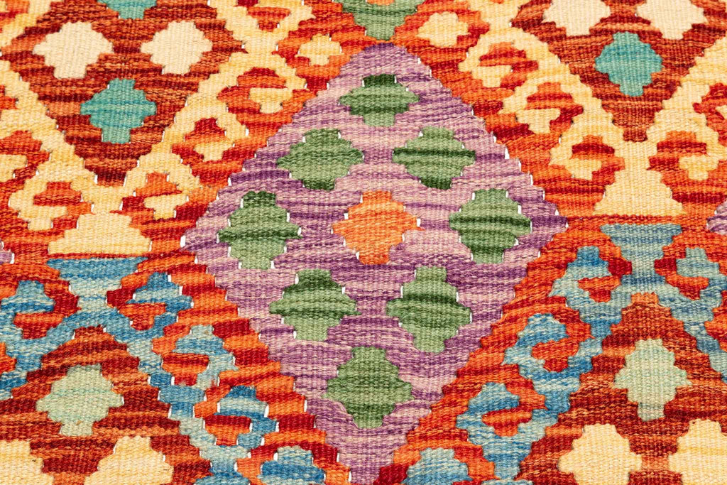 Afghanischer Kelim – 148 × 106 cm – handgewebt aus Schurwolle