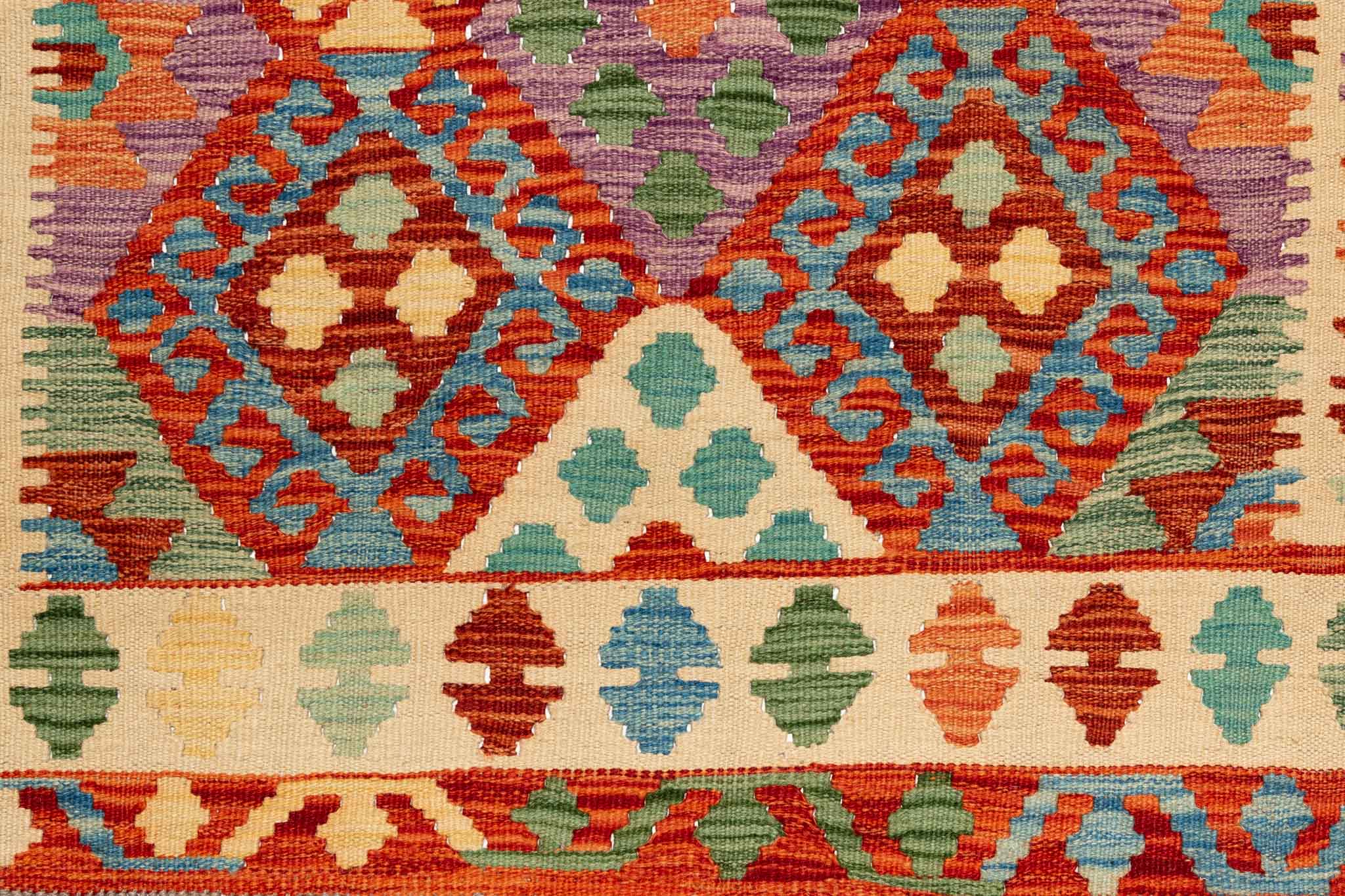 Afghanischer Kelim – 148 × 106 cm – handgewebt aus Schurwolle