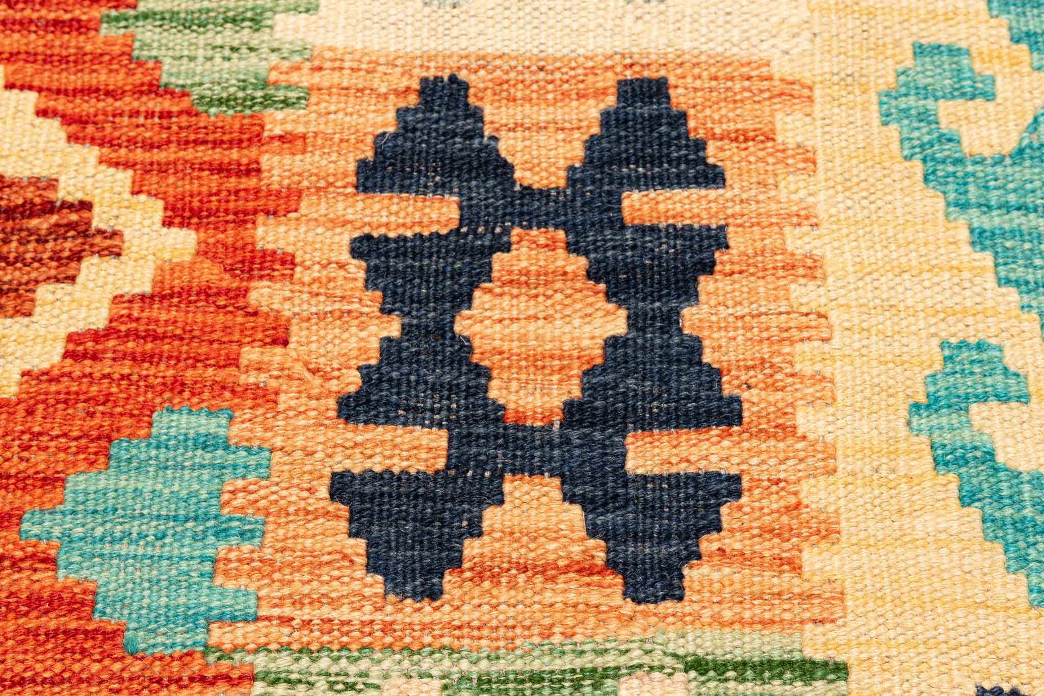Afghanischer Kelim – 153 × 103 cm – handgewebt aus Schurwolle