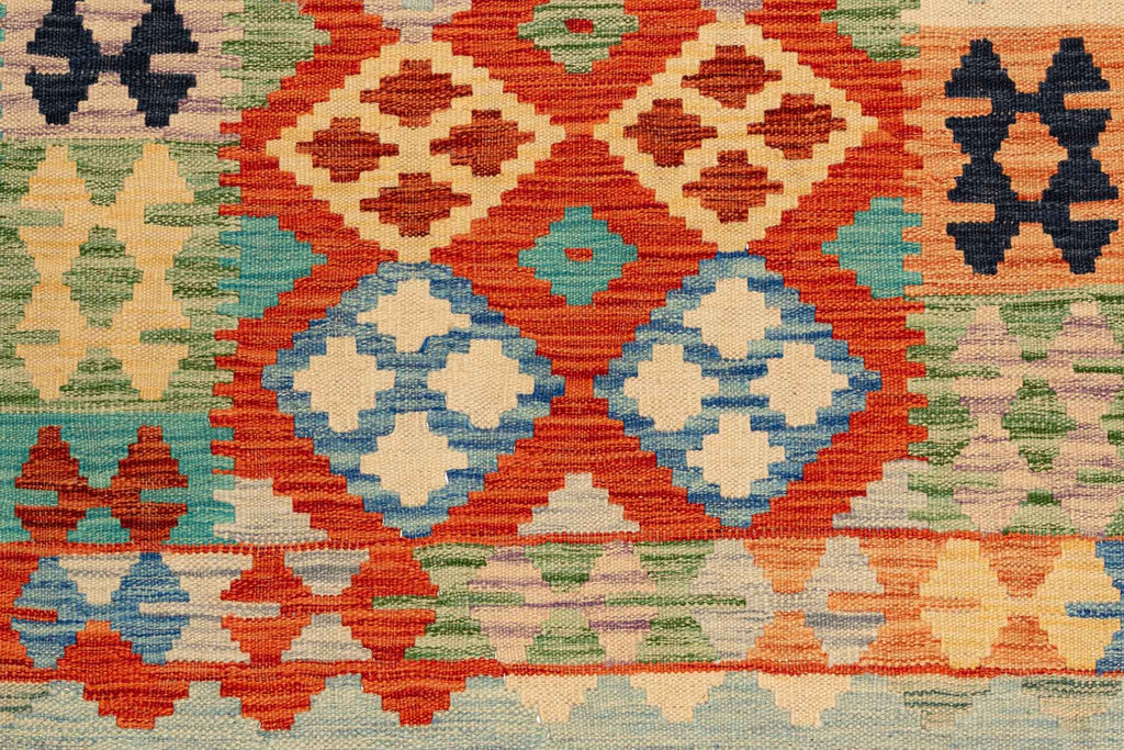 Afghanischer Kelim – 153 × 103 cm – handgewebt aus Schurwolle