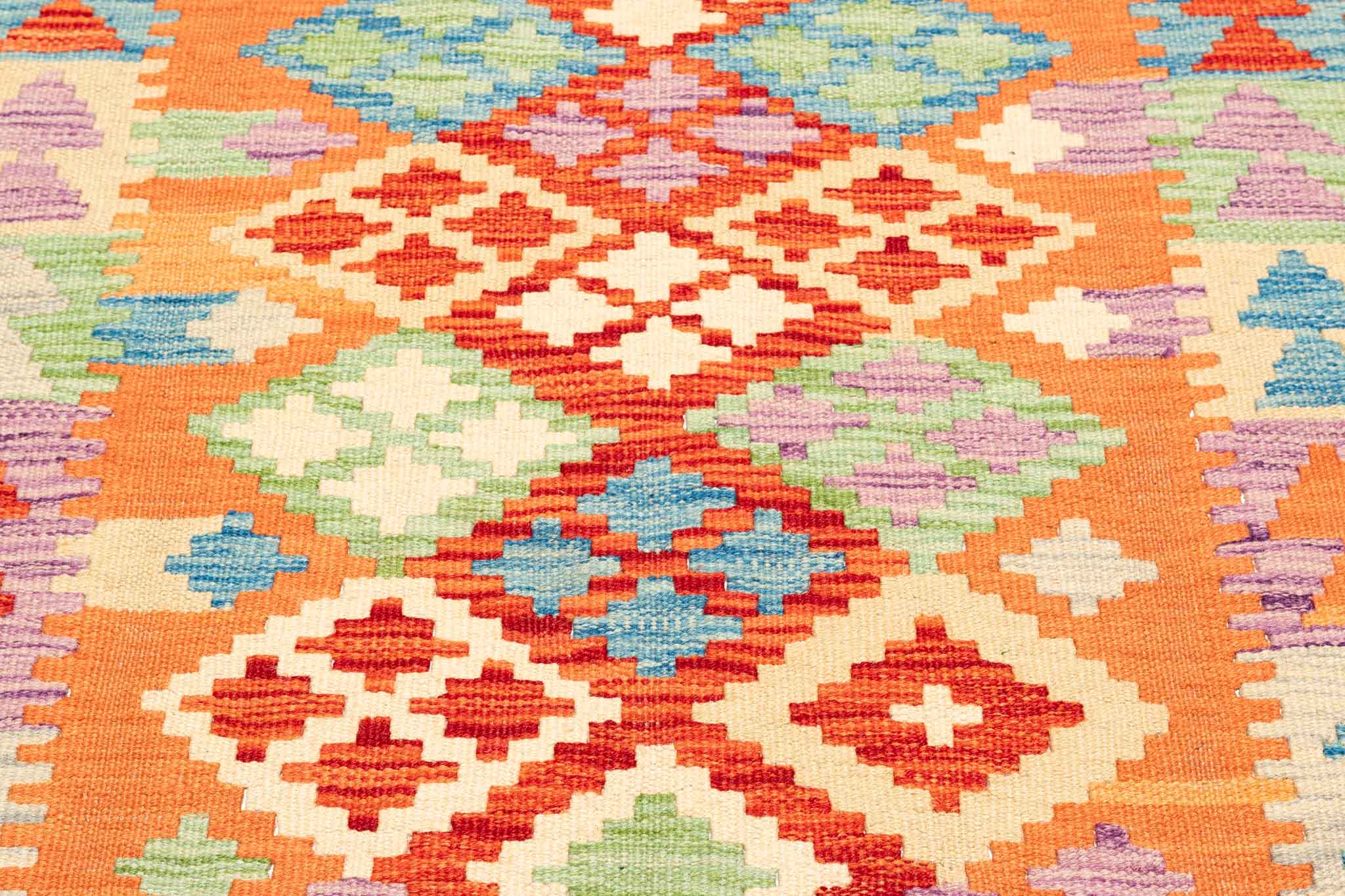 Afghanischer Kelim – 155 × 101 cm – handgewebt aus Schurwolle