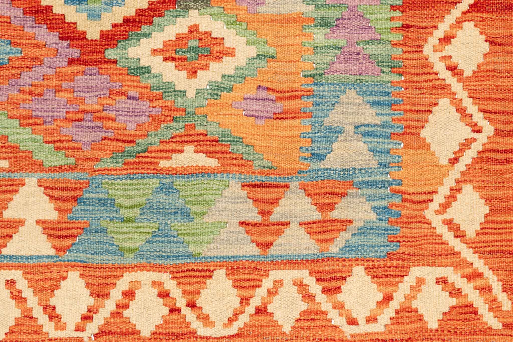 Afghanischer Kelim – 155 × 101 cm – handgewebt aus Schurwolle