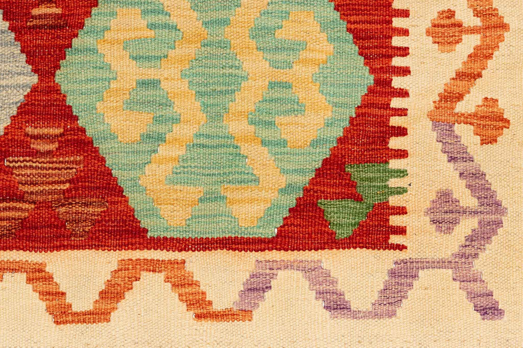 Afghanischer Kelim – 145 × 98 cm – handgewebt aus Schurwolle