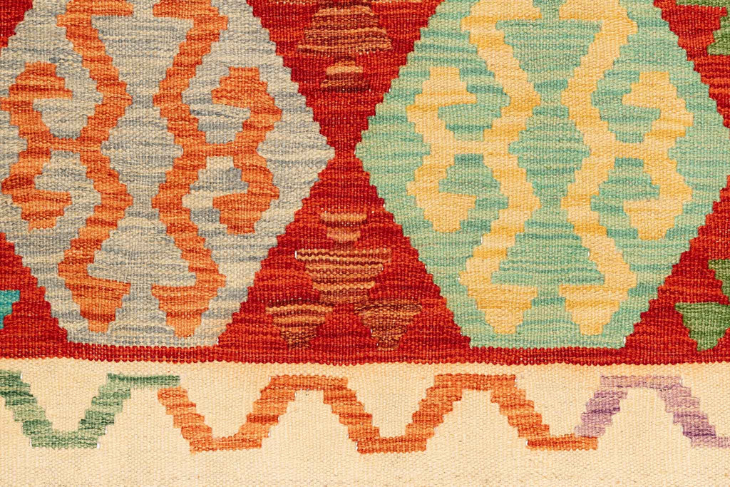Afghanischer Kelim – 145 × 98 cm – handgewebt aus Schurwolle