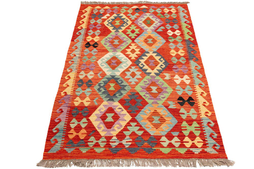 Afghanischer Kelim – 154 × 104 cm – handgewebt aus Schurwolle