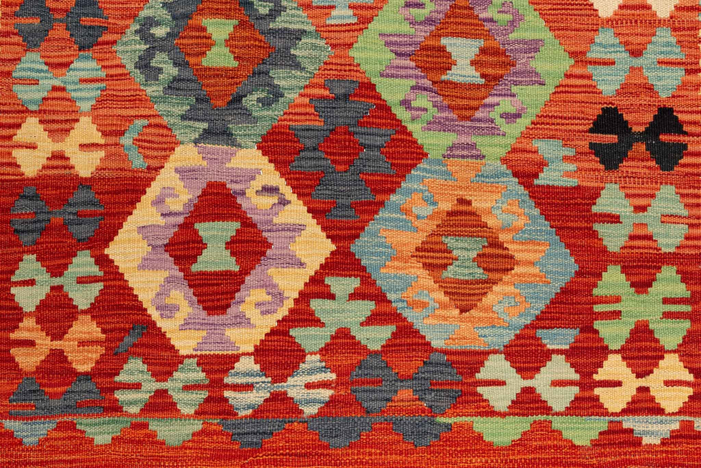 Afghanischer Kelim – 154 × 104 cm – handgewebt aus Schurwolle