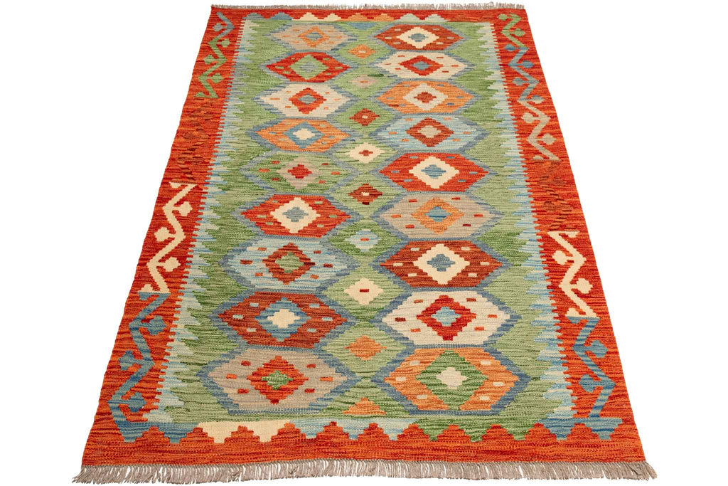 Afghanischer Kelim – 173 × 123 cm – handgewebt aus Schurwolle