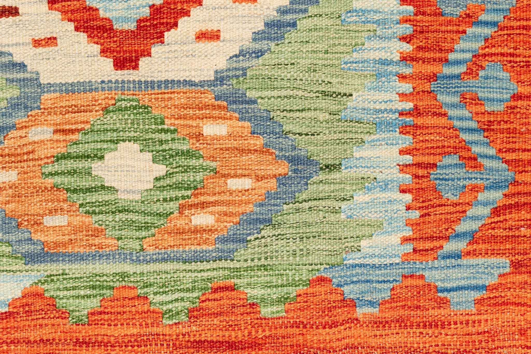 Afghanischer Kelim – 173 × 123 cm – handgewebt aus Schurwolle