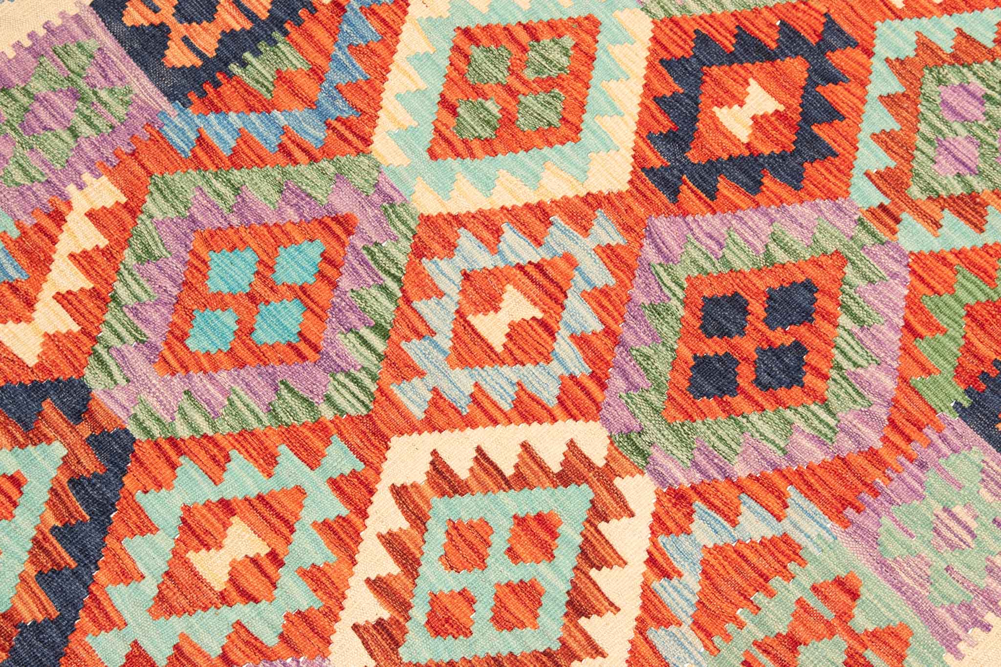 Afghanischer Kelim – 172 × 119 cm – handgewebt aus Schurwolle