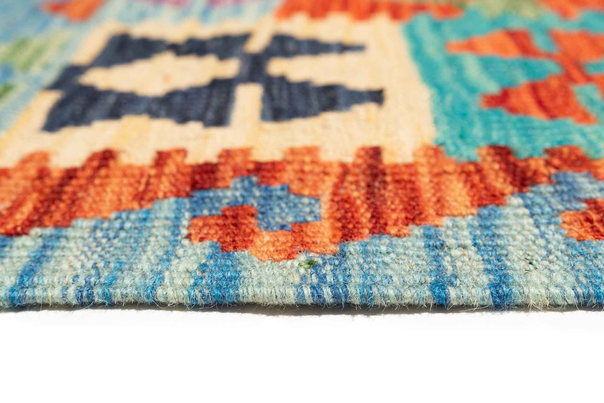 Afghanischer Kelim – 172 × 119 cm – handgewebt aus Schurwolle