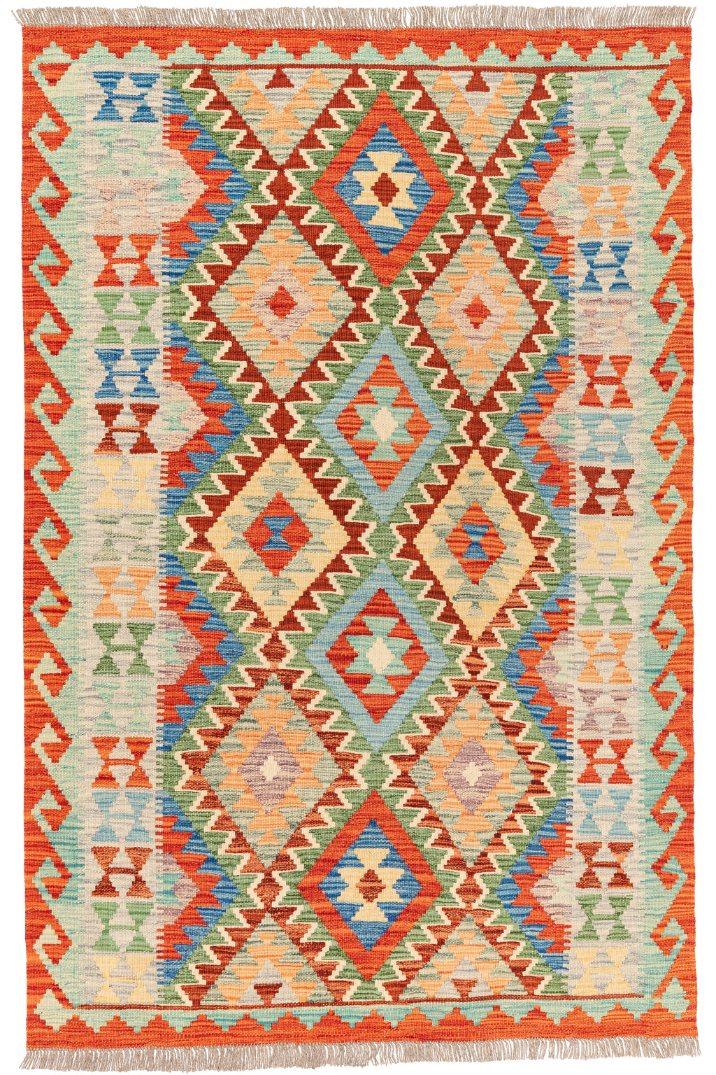 Afghanischer Kelim – 179 × 118 cm – handgewebt aus Schurwolle