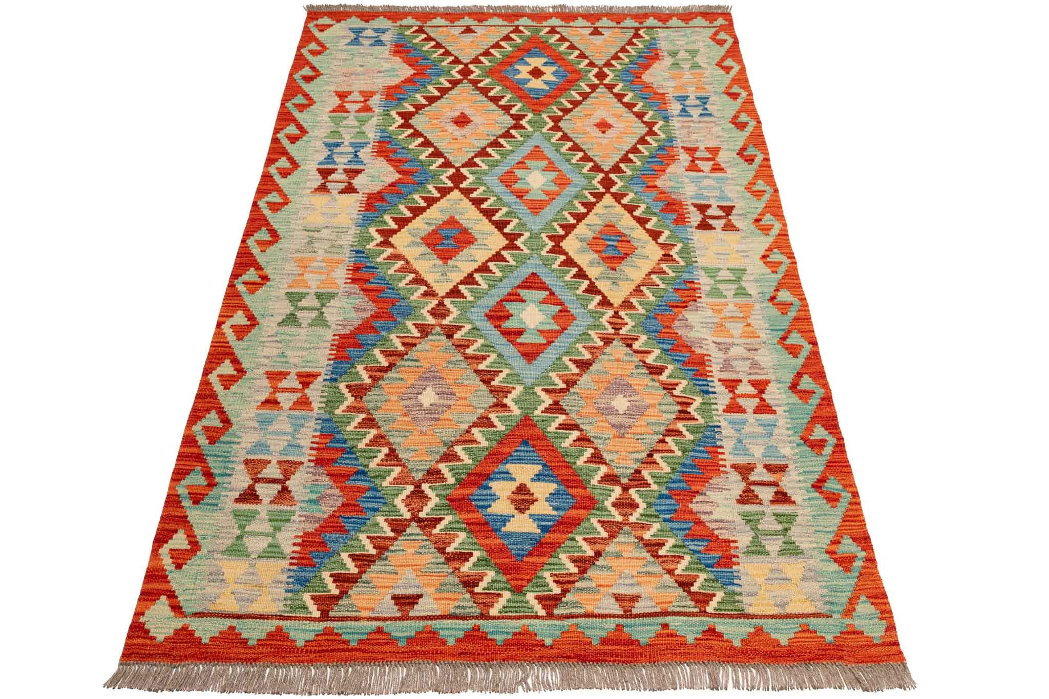 Afghanischer Kelim – 179 × 118 cm – handgewebt aus Schurwolle