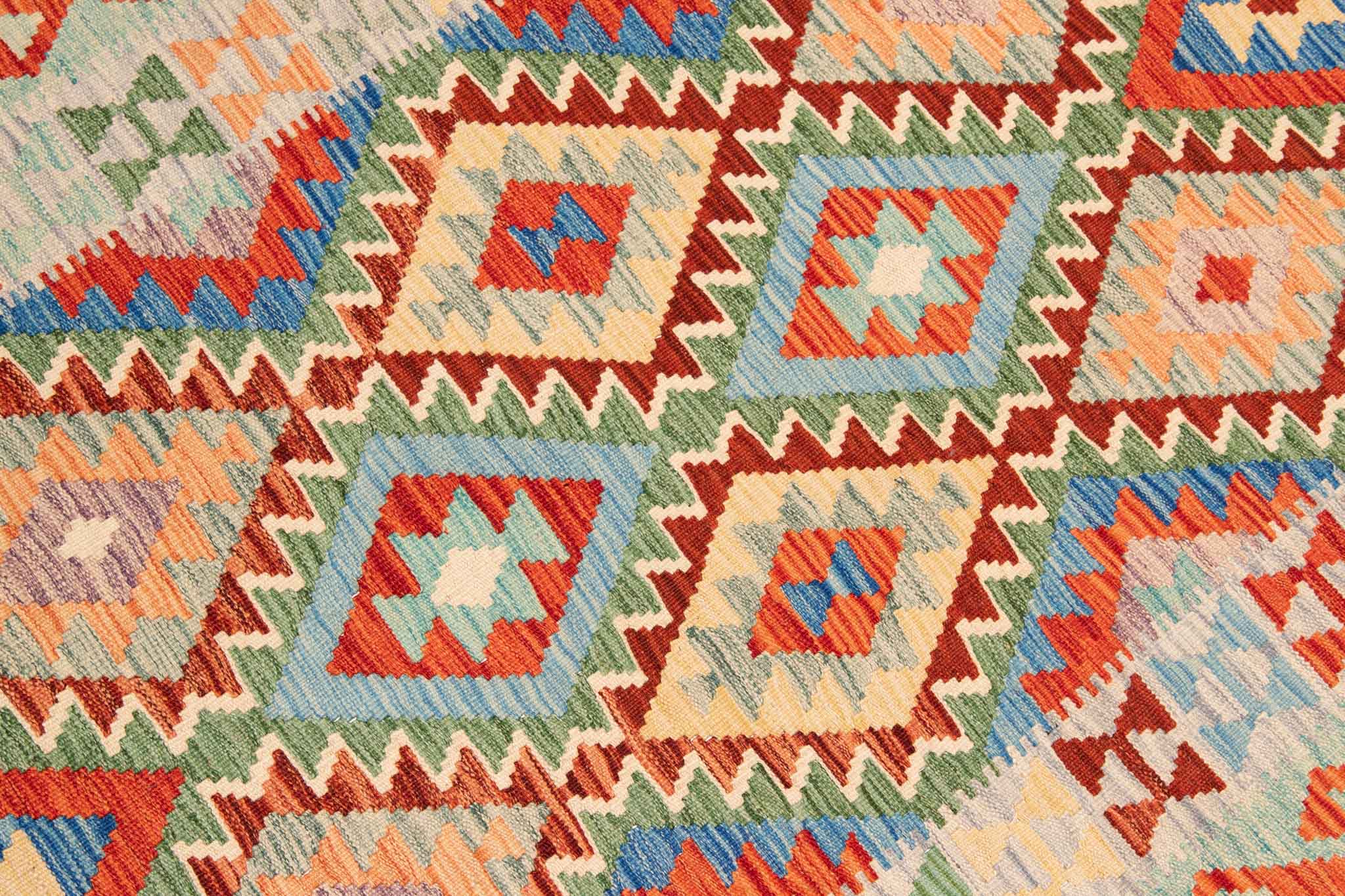 Afghanischer Kelim – 179 × 118 cm – handgewebt aus Schurwolle