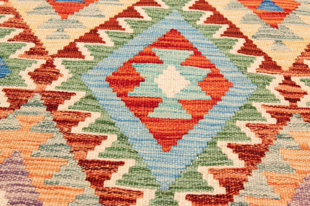 Afghanischer Kelim – 179 × 118 cm – handgewebt aus Schurwolle