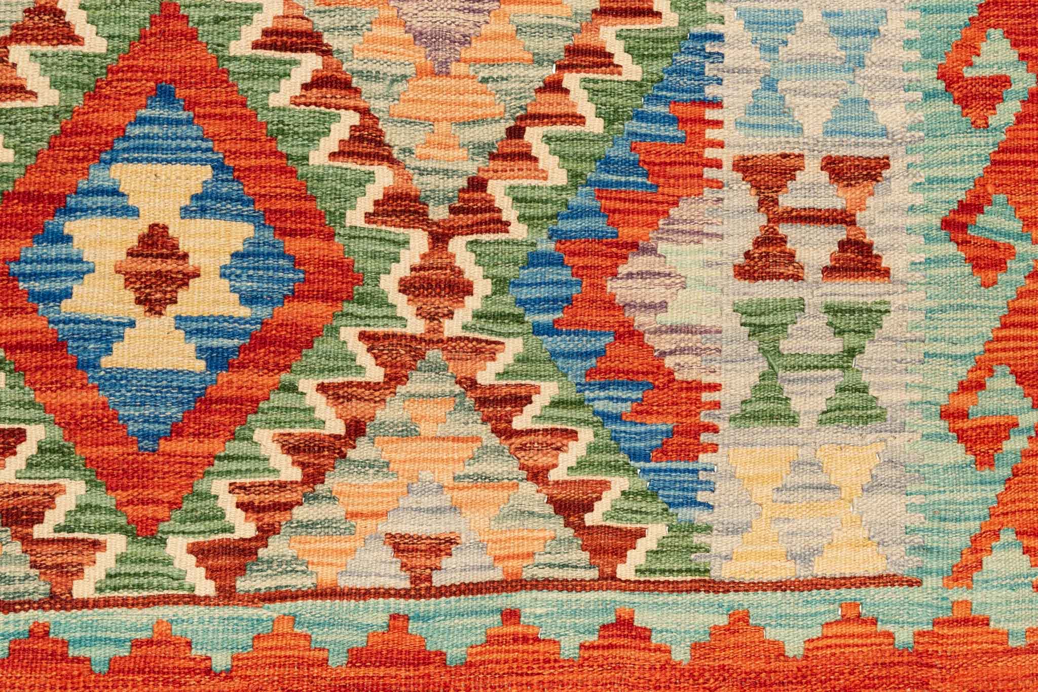 Afghanischer Kelim – 179 × 118 cm – handgewebt aus Schurwolle