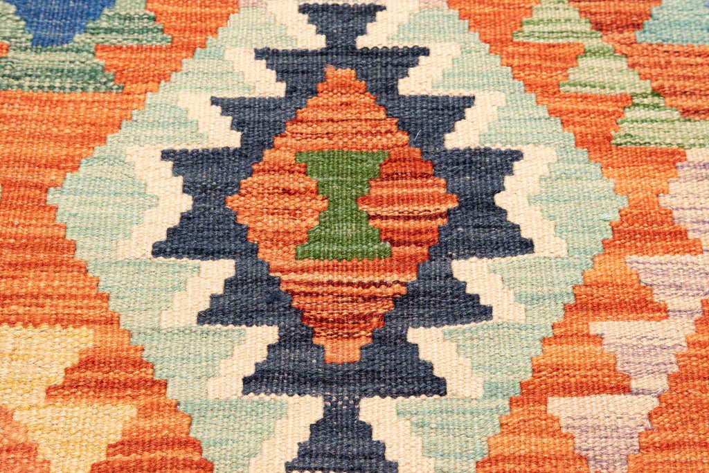Afghanischer Kelim – 168 × 126 cm – handgewebt aus Schurwolle