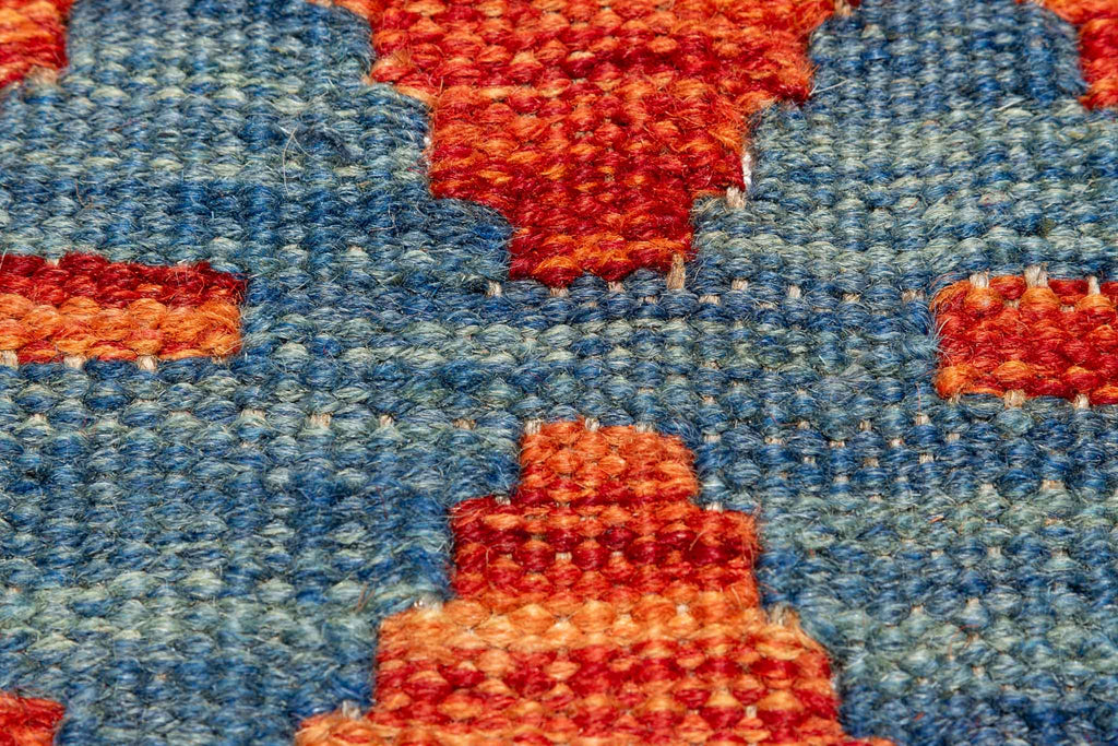 Afghanischer Kelim – 200 × 155 cm – handgewebt aus Schurwolle