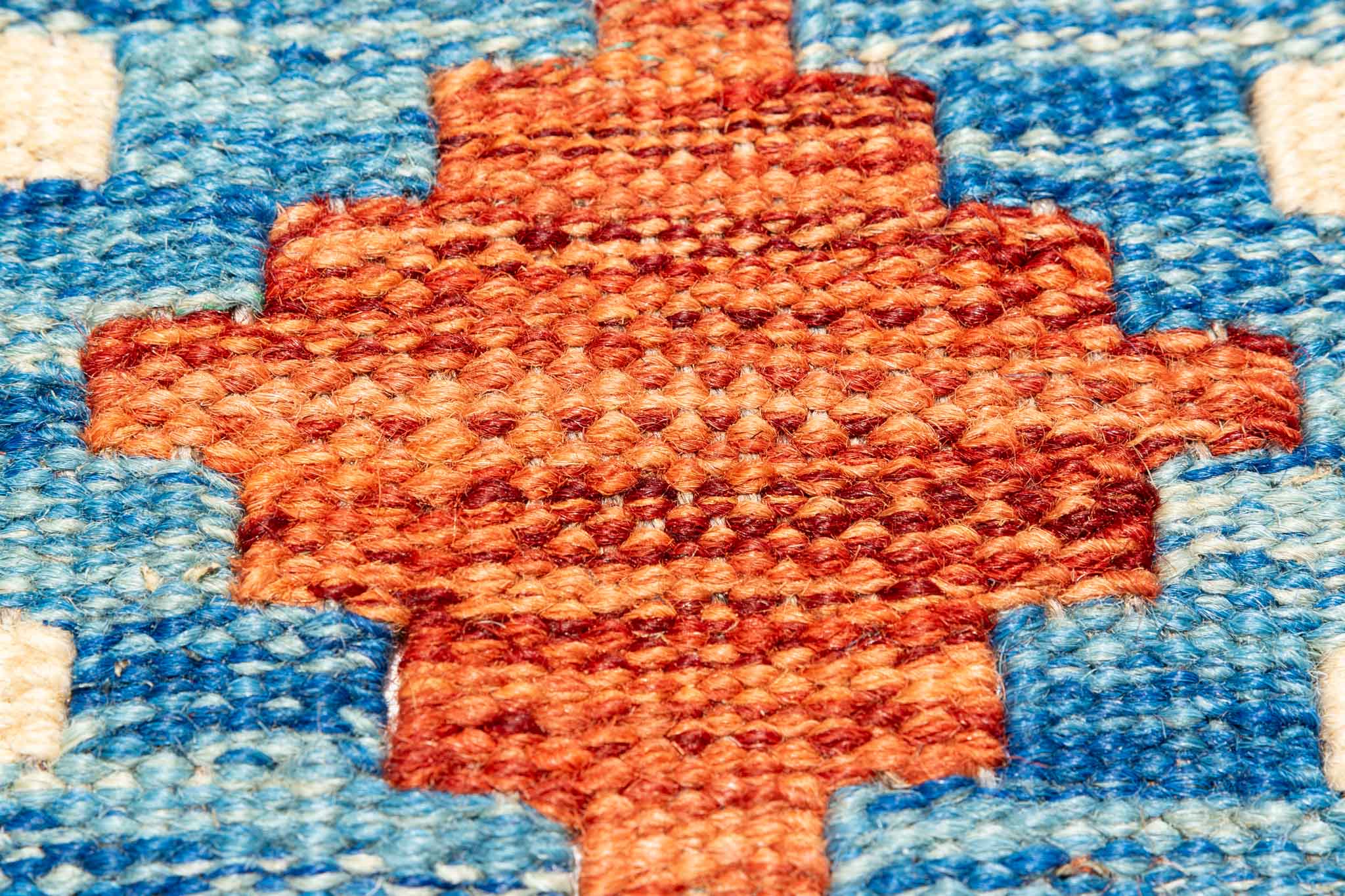 Afghanischer Kelim – 208 × 149 cm – handgewebt aus Schurwolle