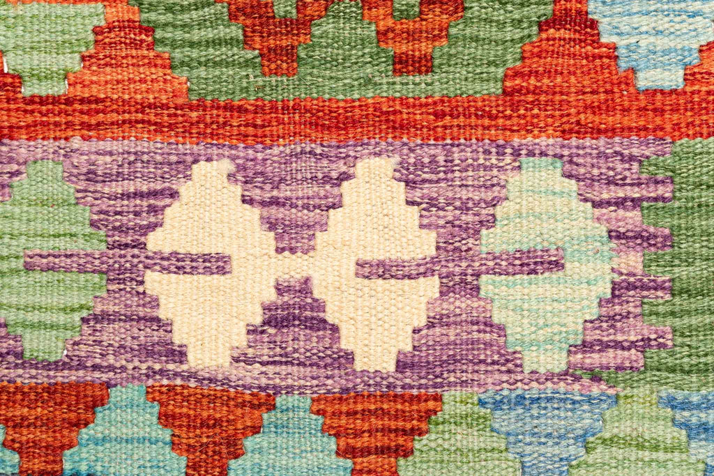 Afghanischer Kelim – 203 × 152 cm – handgewebt aus Schurwolle