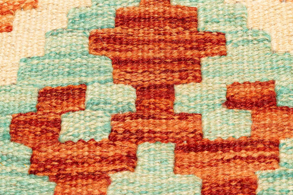 Afghanischer Kelim – 200 × 148 cm – handgewebt aus Schurwolle