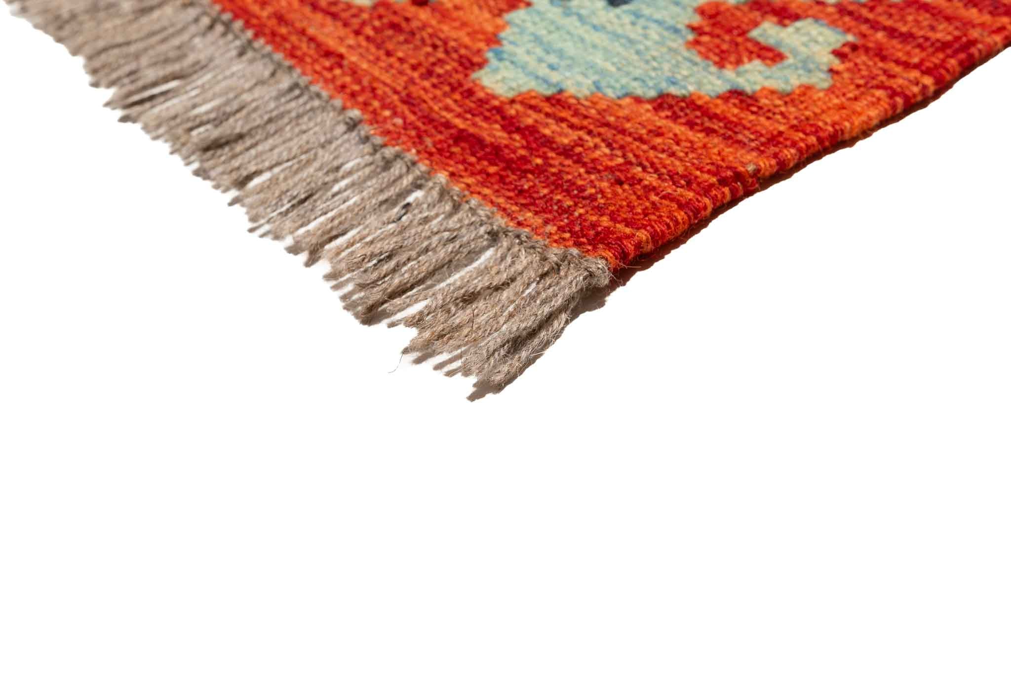 Afghanischer Kelim – 200 × 148 cm – handgewebt aus Schurwolle