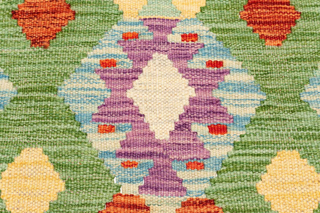 Afghanischer Kelim – 194 × 150 cm – handgewebt aus Schurwolle