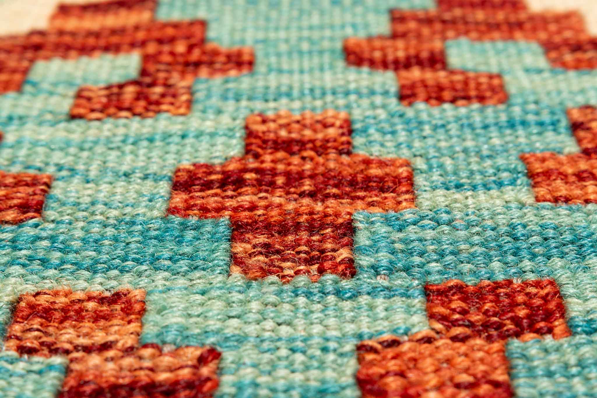 Afghanischer Kelim – 200 × 150 cm – handgewebt aus Schurwolle