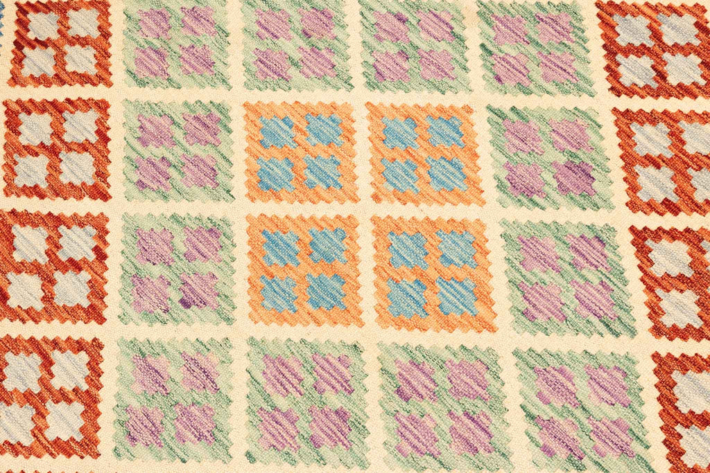 Afghanischer Kelim – 198 × 148 cm – handgewebt aus Schurwolle