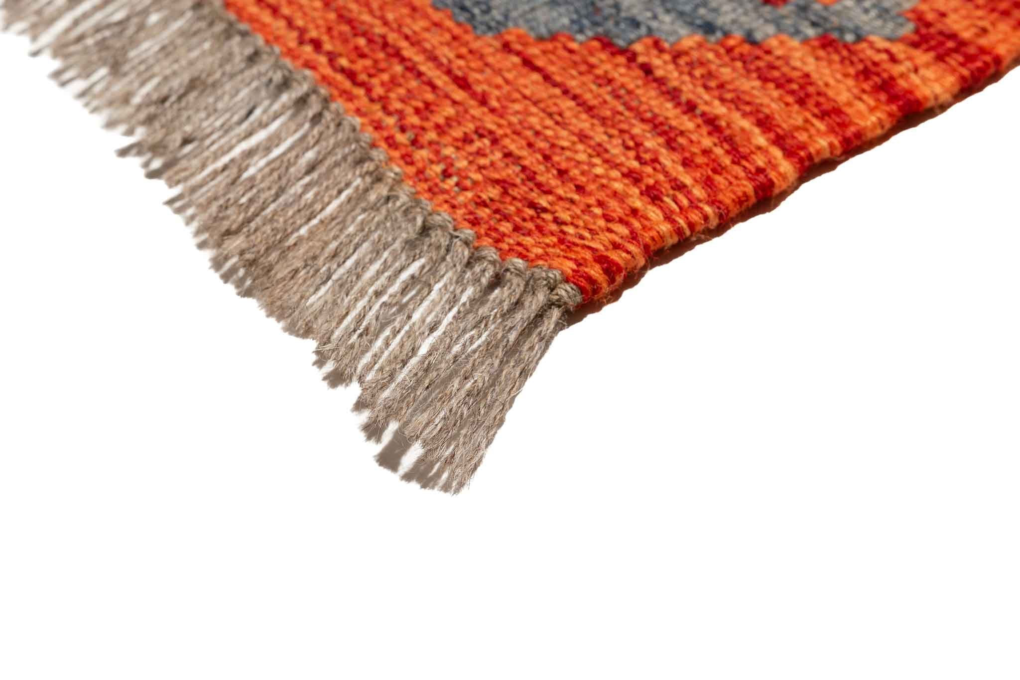 Afghanischer Kelim – 200 × 150 cm – handgewebt aus Schurwolle