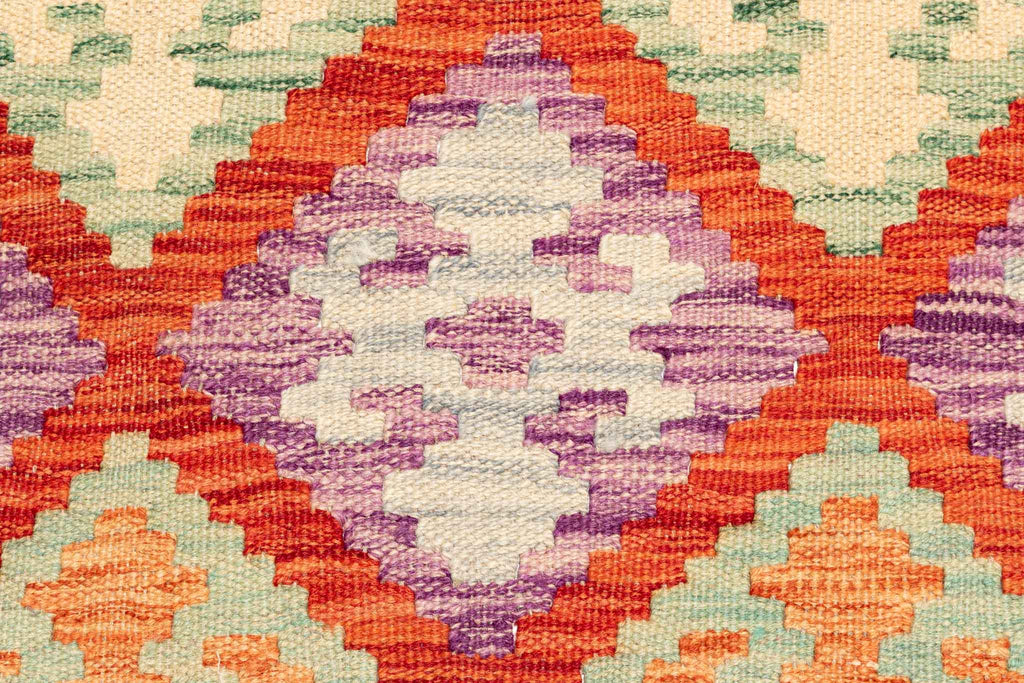 Afghanischer Kelim – 249 × 175 cm – handgewebt aus Schurwolle