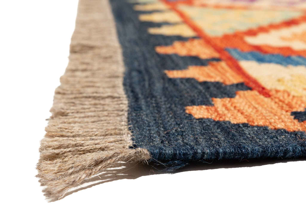 Afghanischer Kelim – 249 × 175 cm – handgewebt aus Schurwolle