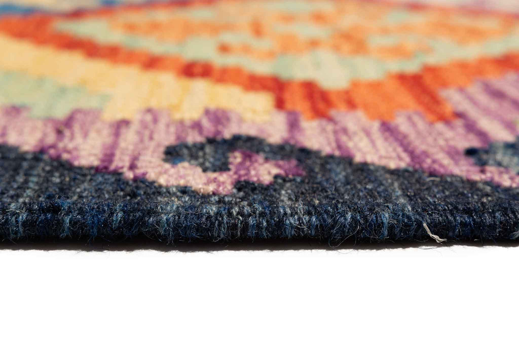 Afghanischer Kelim – 249 × 175 cm – handgewebt aus Schurwolle