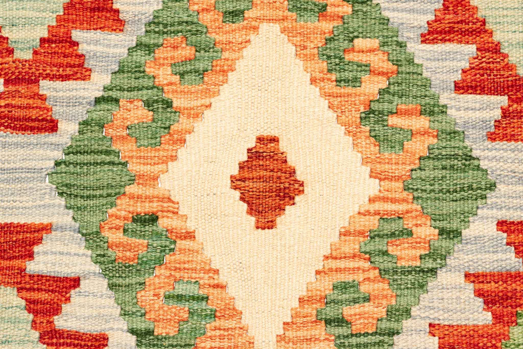 Afghanischer Kelim – 238 × 172 cm – handgewebt aus Schurwolle