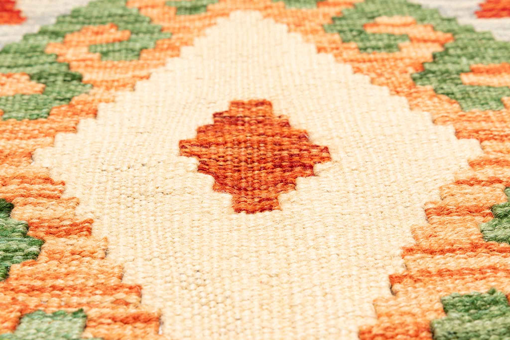 Afghanischer Kelim – 238 × 172 cm – handgewebt aus Schurwolle