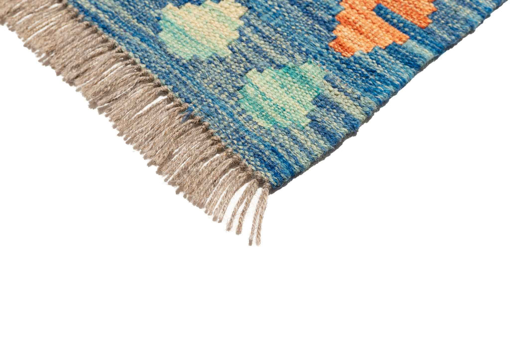 Afghanischer Kelim – 238 × 172 cm – handgewebt aus Schurwolle