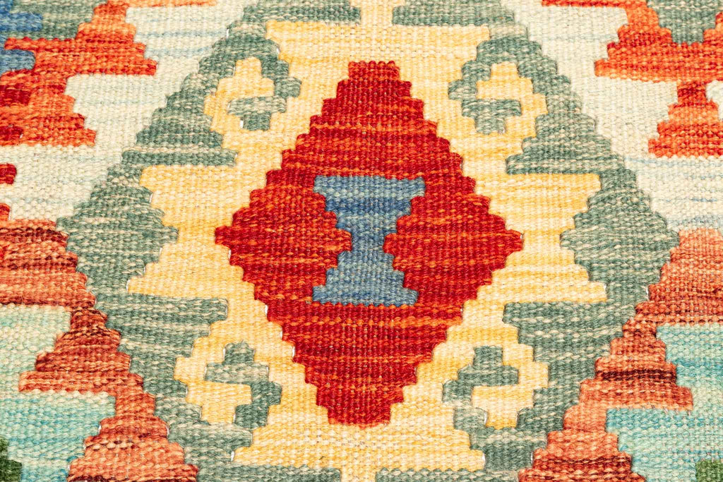 Afghanischer Kelim – 235 × 170 cm – handgewebt aus Schurwolle