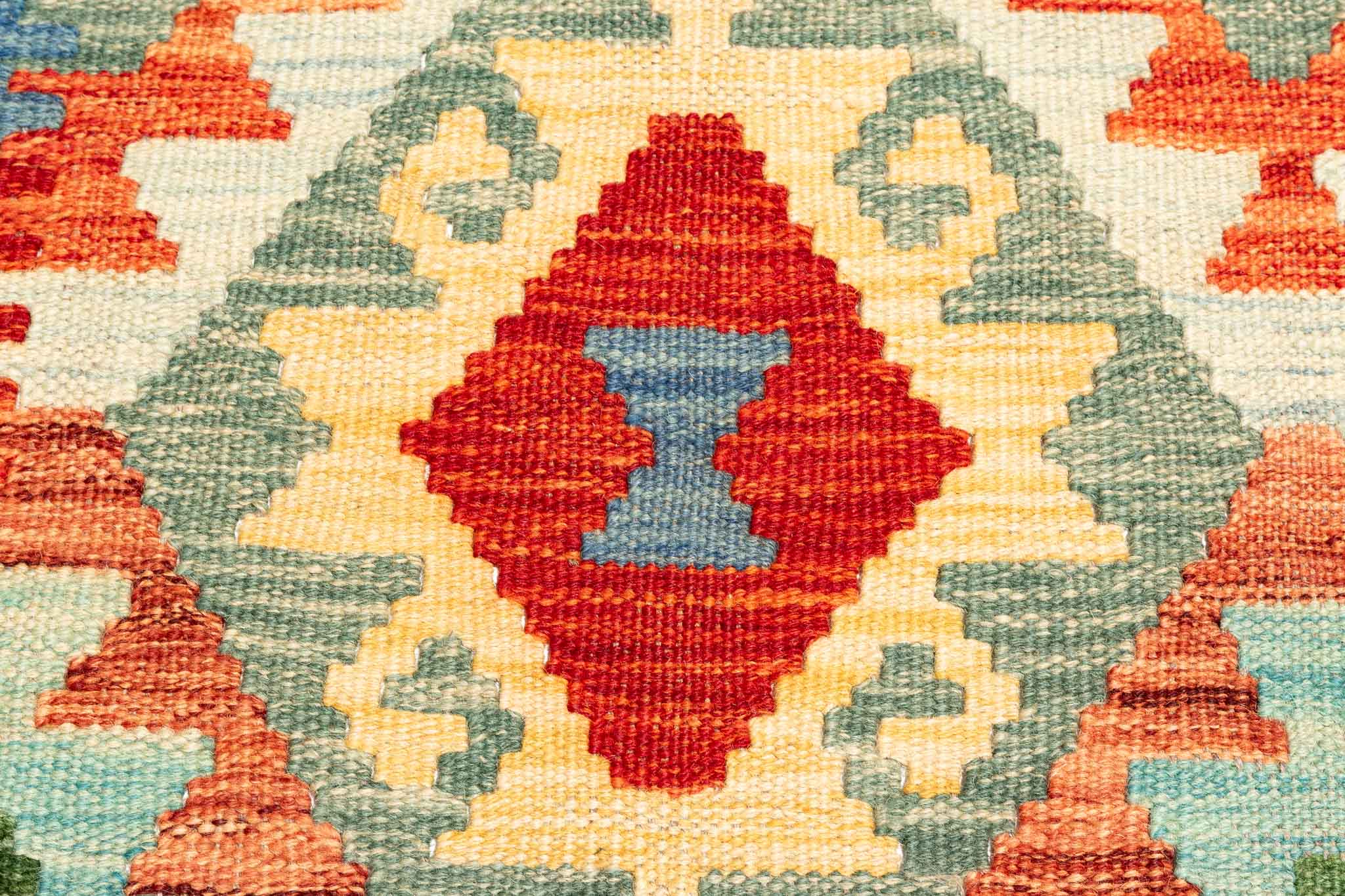 Afghanischer Kelim – 235 × 170 cm – handgewebt aus Schurwolle