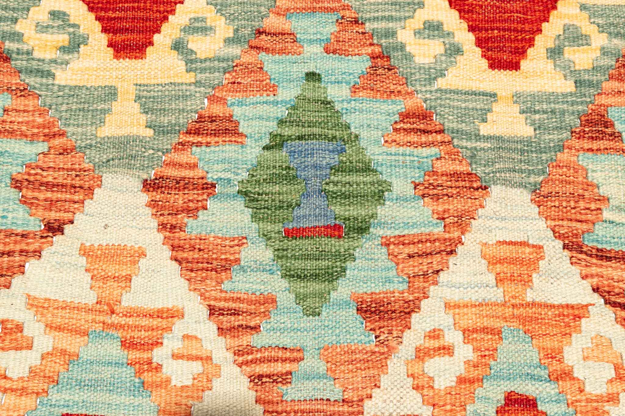 Afghanischer Kelim – 235 × 170 cm – handgewebt aus Schurwolle