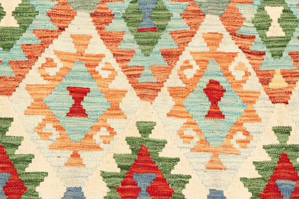 Afghanischer Kelim – 235 × 170 cm – handgewebt aus Schurwolle