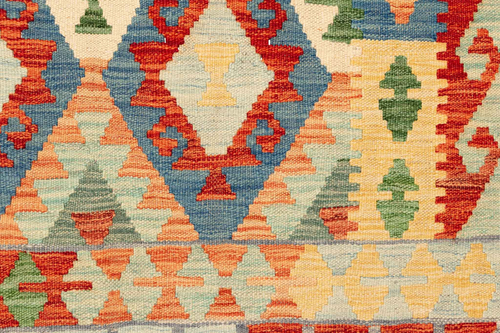 Afghanischer Kelim – 235 × 170 cm – handgewebt aus Schurwolle