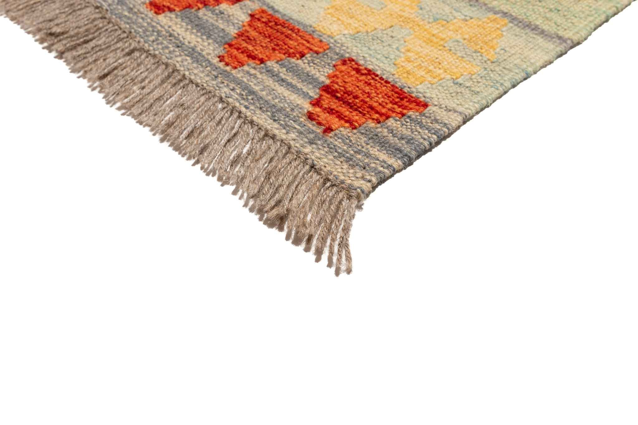 Afghanischer Kelim – 235 × 170 cm – handgewebt aus Schurwolle