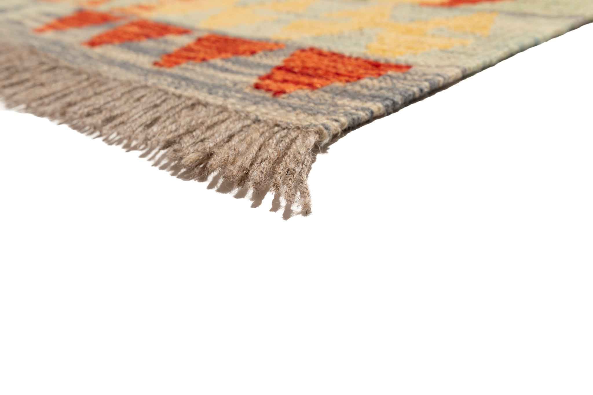 Afghanischer Kelim – 235 × 170 cm – handgewebt aus Schurwolle