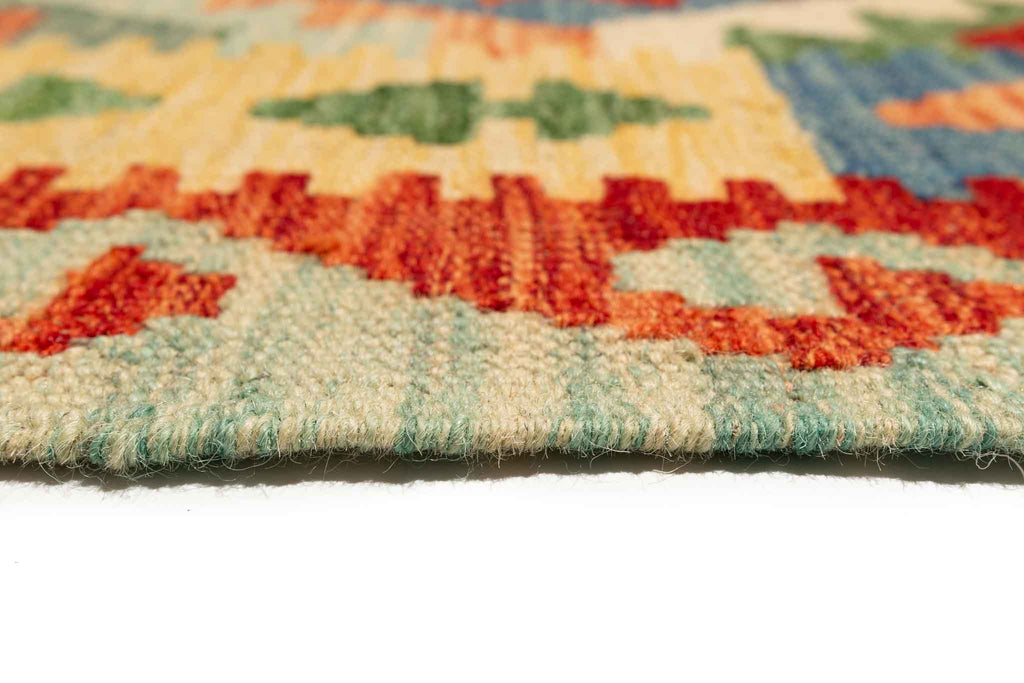 Afghanischer Kelim – 235 × 170 cm – handgewebt aus Schurwolle