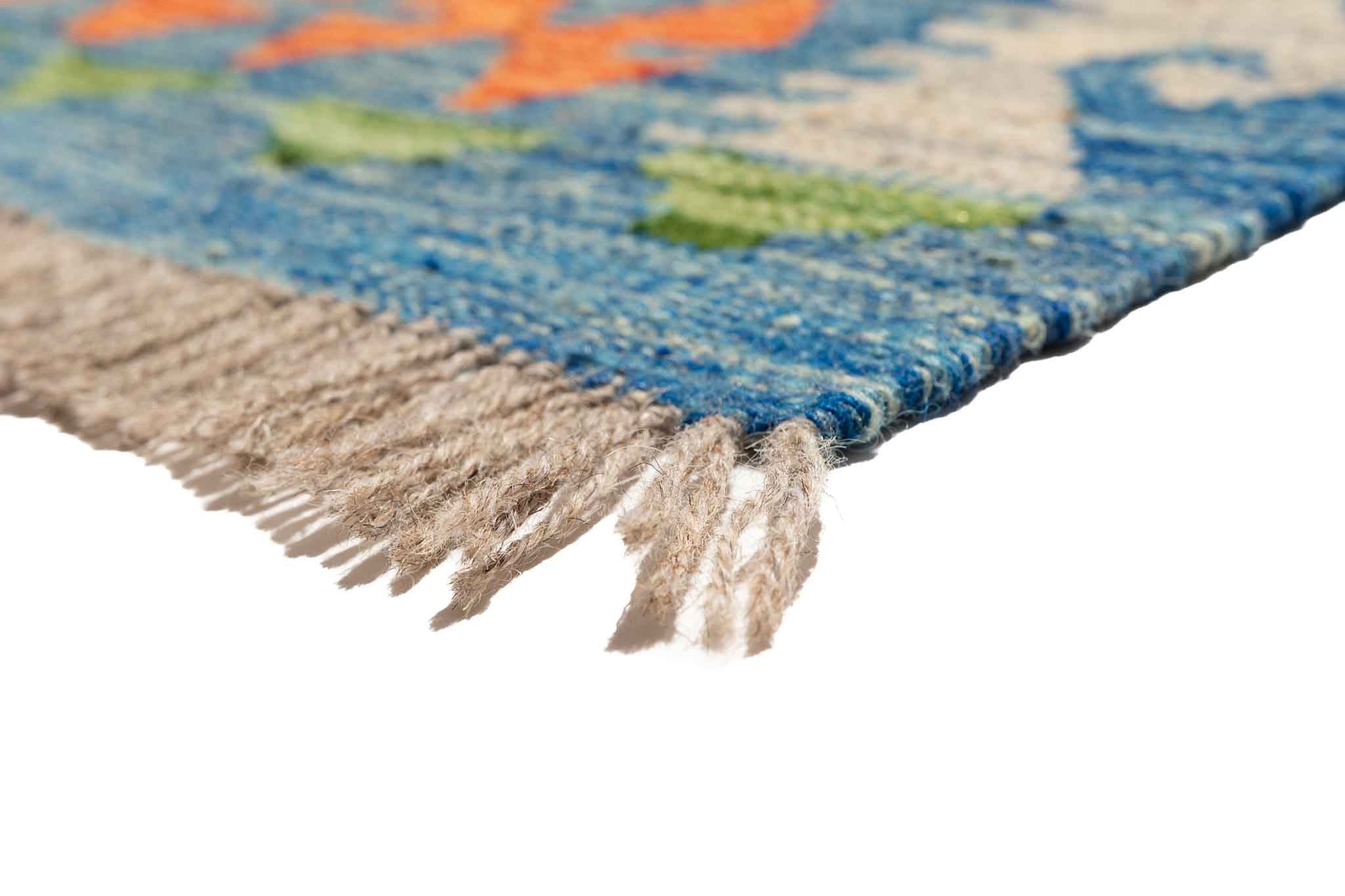 Afghanischer Kelim – 252 × 175 cm – handgewebt aus Schurwolle