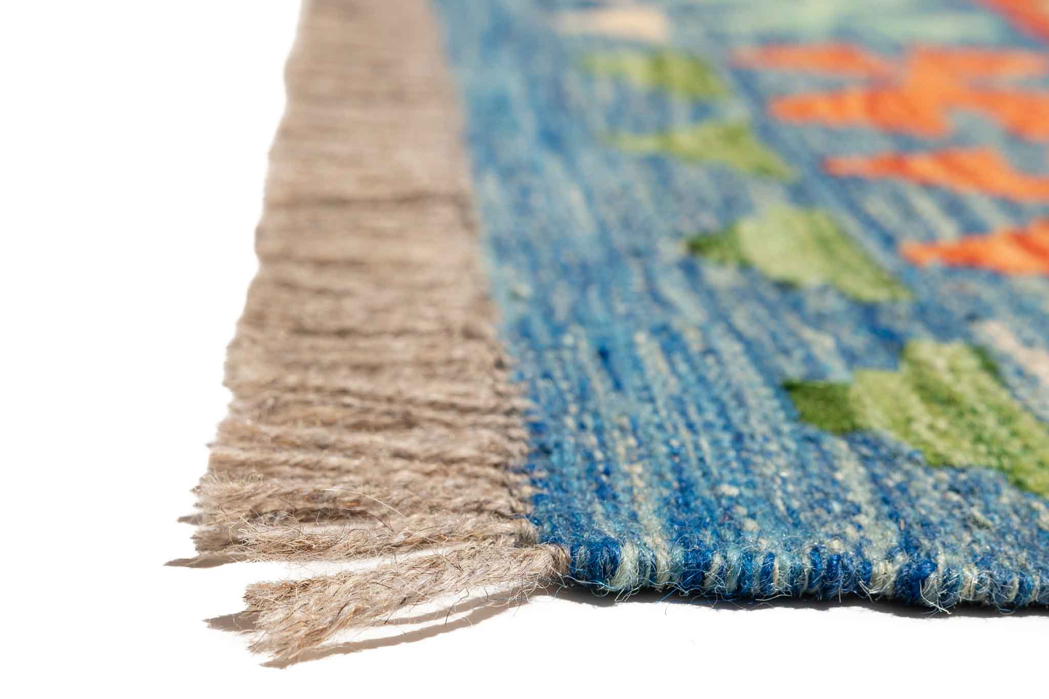 Afghanischer Kelim – 252 × 175 cm – handgewebt aus Schurwolle