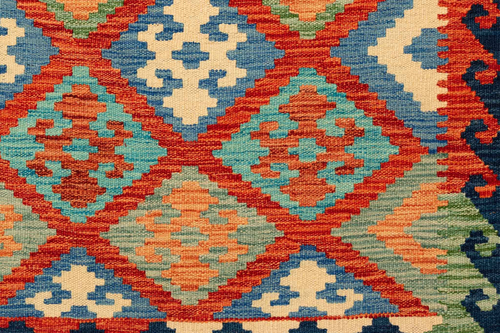Afghanischer Kelim – 248 × 176 cm – handgewebt aus Schurwolle
